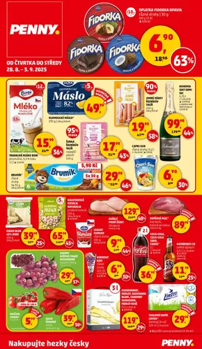 Penny Market katalog v Plzeň | Speciální nabídky pro vás | 2025-08-28T00:00:00.000Z - 2025-09-03T00:00:00.000Z