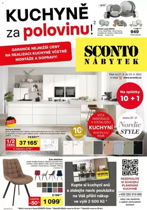AKTUÁLNÍ LETÁK SCONTO
