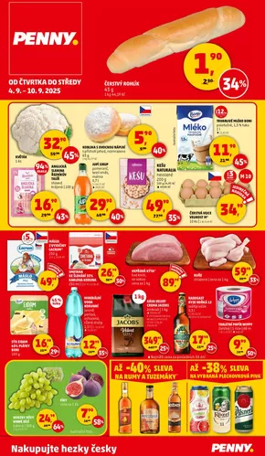 Penny Market katalog v Kolín | Top nabídky a slevy | 2025-09-04T00:00:00.000Z - 2025-09-10T00:00:00.000Z