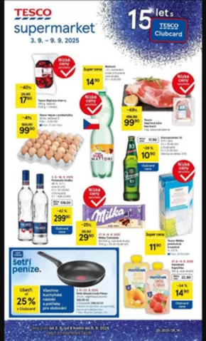 Tesco katalog v Most | Slevy a akce | 2025-09-03T00:00:00.000Z - 2025-09-09T00:00:00.000Z