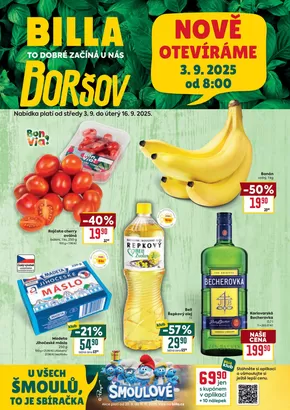 Billa katalog v Litvínov | Billa Speciál: Boršov | 2025-09-03T00:00:00.000Z - 2025-09-16T00:00:00.000Z
