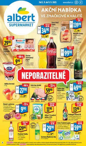 Albert katalog v Praha | Naše nejlepší výhodné nabídky | 2025-09-03T00:00:00.000Z - 2025-09-09T00:00:00.000Z