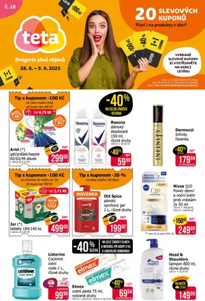 Teta katalog v Praha | Teta leták č. 18 - 2025 | 2025-09-02T00:00:00.000Z - 2025-09-09T00:00:00.000Z