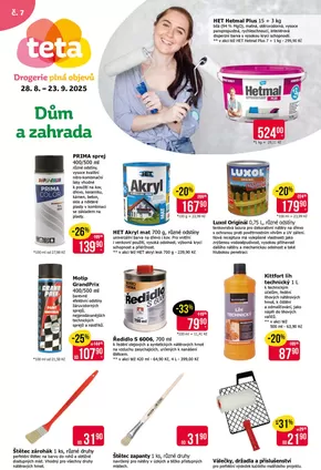 Teta katalog v Praha | Technický leták č. 7 -2025 | 2025-09-02T00:00:00.000Z - 2025-09-23T00:00:00.000Z