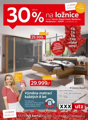 XXXLutz katalog v Beroun | Sleva 30 % na vybrané značky ložnic | 2024-09-01T00:00:00.000Z - 2025-09-30T00:00:00.000Z