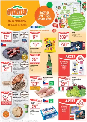 Globus katalog v Černošice | Exkluzivní nabídky a výhodné nabídky | 2025-09-10T00:00:00.000Z - 2025-09-16T00:00:00.000Z