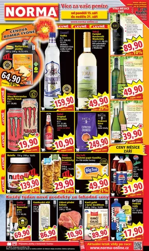 Norma katalog v Praha | Atraktivní speciální nabídky pro všechny | 2025-09-15T00:00:00.000Z - 2025-09-21T00:00:00.000Z