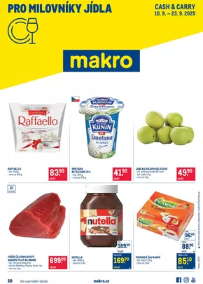 Makro katalog v Zlín | Atraktivní speciální nabídky pro všechny | 2025-09-10T00:00:00.000Z - 2025-09-23T00:00:00.000Z