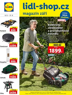 Lidl katalog v Kaplice | lidl-shop.cz magazín září | 2025-09-08T00:00:00.000Z - 2025-09-21T00:00:00.000Z