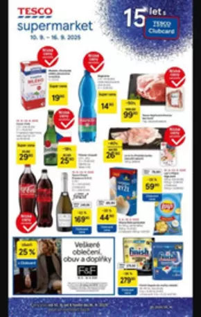 Tesco katalog v Říčany | Skvělé slevy na vybrané produkty | 2025-09-10T00:00:00.000Z - 2025-09-16T00:00:00.000Z
