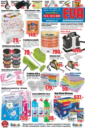 EVA katalog v Říčany | Leták EVA.cz | 2025-09-10T00:00:00.000Z - 2025-09-22T00:00:00.000Z