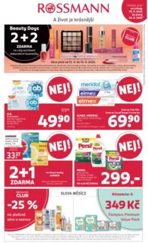Rossmann katalog v Veselí nad Moravou | Rossmann leták | 2025-09-10T00:00:00.000Z - 2025-09-24T00:00:00.000Z