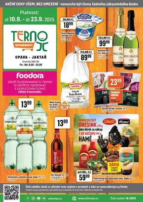 TEMPO katalog v Ostrava | Leták TERNO 10.9. - 23.9.2025 | 2025-09-10T00:00:00.000Z - 2025-09-23T00:00:00.000Z