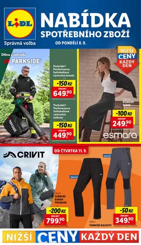 Lidl katalog v Plzeň | Spotřební zboží | 2025-09-04T00:00:00.000Z - 2025-09-14T00:00:00.000Z