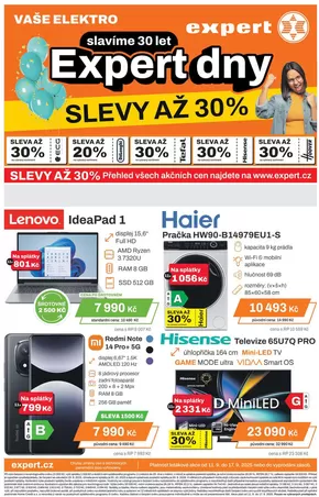 Expert katalog v Česká Lípa | Expert Akční leták | 2025-09-11T00:00:00.000Z - 2025-09-25T00:00:00.000Z