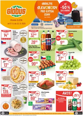 Globus katalog v Praha | Skvělé slevy na vybrané produkty | 2025-09-17T00:00:00.000Z - 2025-09-23T00:00:00.000Z