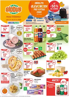 Globus katalog v Černošice | Exkluzivní nabídky pro naše zákazníky | 2025-09-17T00:00:00.000Z - 2025-09-23T00:00:00.000Z