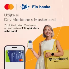 Fio Banka katalog | Užijte si Dny Marianne s Mastercard | 2025-09-12T00:00:00.000Z - 2025-09-25T00:00:00.000Z