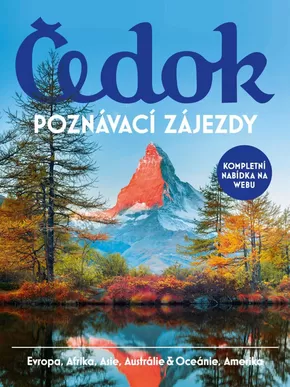 Čedok katalog v Slaný | Poznávací zájezdy | 2025-09-15T00:00:00.000Z - 2025-09-29T00:00:00.000Z