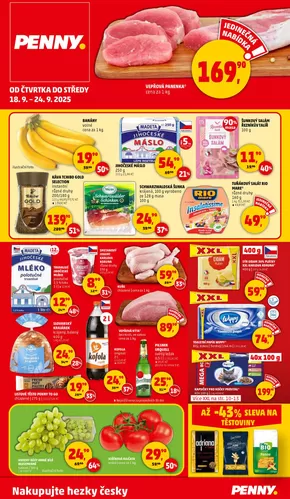 Penny Market katalog v Pardubice | Naše nejlepší nabídky pro vás | 2025-09-15T00:00:00.000Z - 2025-09-29T00:00:00.000Z