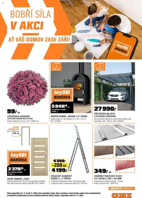 OBI katalog v Olomouc | Bobří síla v akci, ať váš domov zase září! | 2025-09-18T00:00:00.000Z - 2025-09-30T00:00:00.000Z