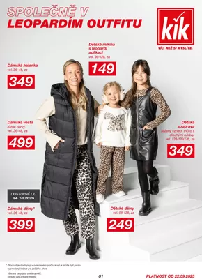 Kik katalog v Černošice | Kik leták | 2025-09-19T00:00:00.000Z - 2025-10-03T00:00:00.000Z