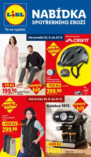 Lidl katalog v Kaplice | Spotřební zboží | 2025-09-18T00:00:00.000Z - 2025-09-27T00:00:00.000Z