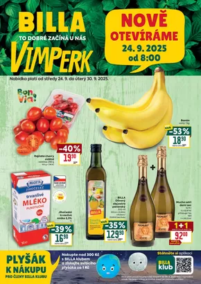 Billa katalog v Kladno | Billa Speciál: Vimperk | 2025-09-23T00:00:00.000Z - 2025-10-07T00:00:00.000Z