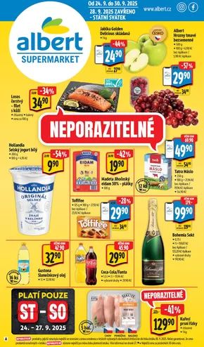 Albert katalog | Nabídky pro lovce výhodných nákupů | 2025-09-24T00:00:00.000Z - 2025-09-30T00:00:00.000Z