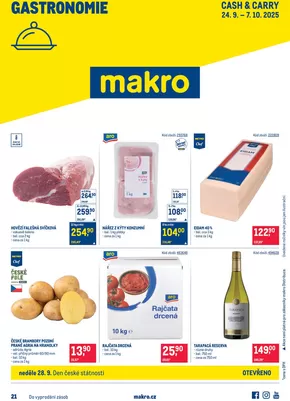 Makro katalog v Ostrov | Speciální nabídky pro vás | 2025-09-24T00:00:00.000Z - 2025-10-07T00:00:00.000Z