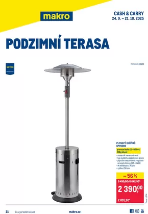 Makro katalog | Podzimní terasa | 2025-09-24T00:00:00.000Z - 2025-10-21T00:00:00.000Z