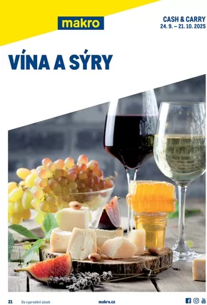 Makro katalog | Vína a síry | 2025-09-24T00:00:00.000Z - 2025-10-21T00:00:00.000Z