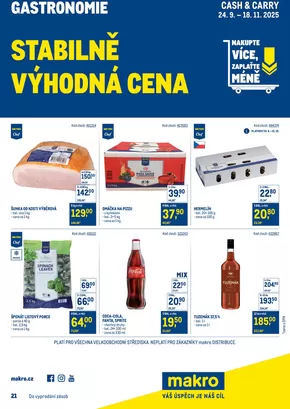 Makro katalog v Týn nad Vltavou | Skvělá nabídka pro lovce výhodných nákupů | 2025-09-24T00:00:00.000Z - 2025-11-18T00:00:00.000Z