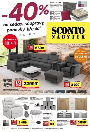 Sconto katalog v Vyškov | AKTUÁLNÍ LETÁK SCONTO | 2025-09-24T00:00:00.000Z - 2025-10-14T00:00:00.000Z