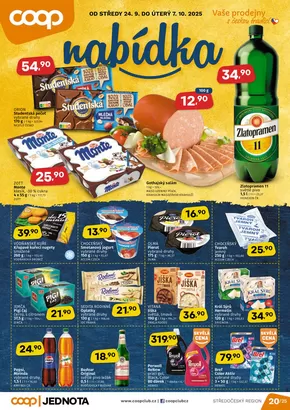 Coop katalog v Pardubice | Aktuální speciální akce | 2025-09-24T00:00:00.000Z - 2025-10-07T00:00:00.000Z