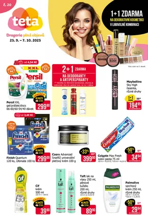 Teta katalog v Pelhřimov | Teta leták č. 20 - 2025 | 2025-09-25T00:00:00.000Z - 2025-10-07T00:00:00.000Z