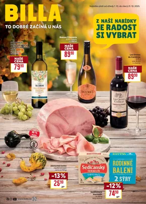 Billa katalog v Pardubice | Billa Katalog: Podzimní nápoje 2 | 2025-10-01T00:00:00.000Z - 2025-10-15T00:00:00.000Z