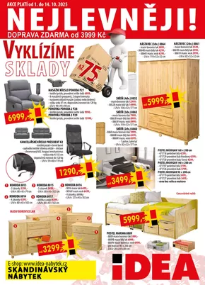 IDEA nábytek katalog v Praha | IDEA nábytek Aktuální leták | 2025-10-01T00:00:00.000Z - 2025-10-15T00:00:00.000Z