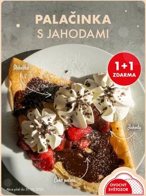 Ovocný Světozor katalog v Praha | Palačinka s jahodami 1+1 zdarma! | 2025-10-01T00:00:00.000Z - 2025-10-31T00:00:00.000Z