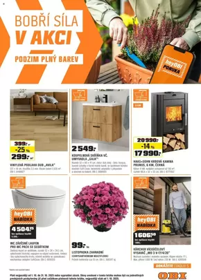 OBI katalog v Vysoké Mýto | OBI Nabídky! | 2025-10-01T00:00:00.000Z - 2025-10-31T00:00:00.000Z