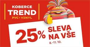 Koberce Trend katalog v Most | Říjnová sleva 25 % na vše | 2025-10-08T00:00:00.000Z - 2025-10-11T00:00:00.000Z