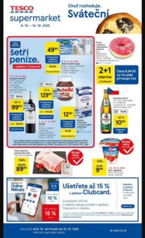 Tesco katalog v Bučovice | Speciální nabídky pro vás | 2025-10-08T00:00:00.000Z - 2025-10-14T00:00:00.000Z