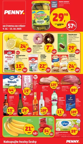 Penny Market katalog v Bučovice | Nabídky pro lovce výhodných nákupů | 2025-10-07T00:00:00.000Z - 2025-10-21T00:00:00.000Z