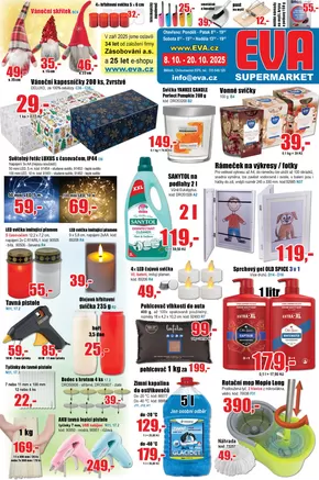 EVA katalog v Frýdek-Místek | Leták EVA.cz | 2025-10-08T00:00:00.000Z - 2025-10-20T00:00:00.000Z