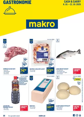 Makro katalog v Most | Gastronomie | 2025-10-08T00:00:00.000Z - 2025-10-21T00:00:00.000Z