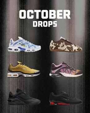 Foot Locker katalog v Zlín | Říjen Drops | 2025-10-10T00:00:00.000Z - 2025-10-31T00:00:00.000Z