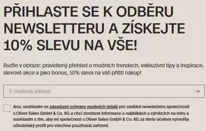 S.Oliver katalog v Praha | 10 % slevu na vše! | 2025-10-10T00:00:00.000Z - 2025-10-23T00:00:00.000Z