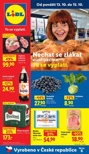 Lidl katalog v Roudnice nad Labem | Akční leták OD PONDĚLÍ | 2025-10-09T00:00:00.000Z - 2025-10-19T00:00:00.000Z