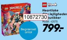Lego - Heartlake City lejligheder butikker