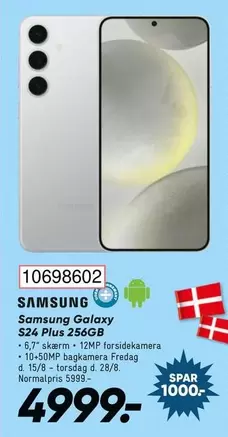 Galaxy -  S24 Plus 256GB